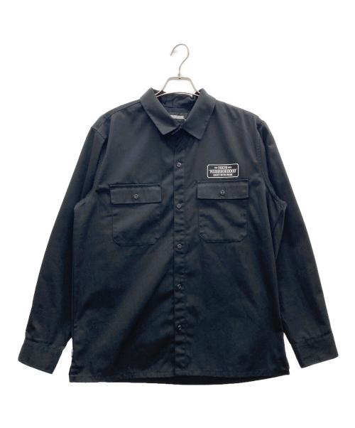 NEIGHBORHOOD（ネイバーフッド）NEIGHBORHOOD (ネイバーフッド) ワークシャツ ブラック サイズ:Lの古着・服飾アイテム
