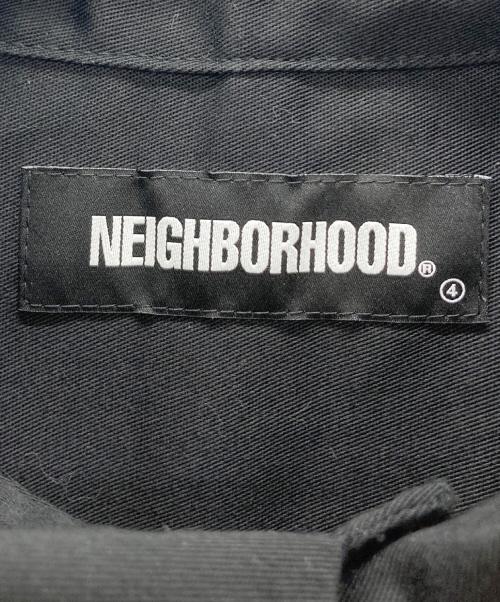 NEIGHBORHOOD（ネイバーフッド）NEIGHBORHOOD (ネイバーフッド) ワークシャツ ブラック サイズ:Lの古着・服飾アイテム