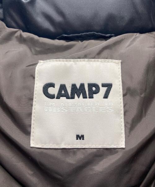 CAMP 7（キャンプ７）CAMP 7 (キャンプ７) ダウンジャケット ブラック サイズ:Mの古着・服飾アイテム