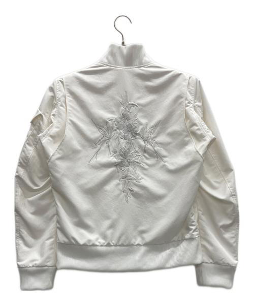 kiryuyrik（キリュウキリュウ）kiryuyrik (キリュウキリュウ) スカジャン ホワイト サイズ:Sの古着・服飾アイテム