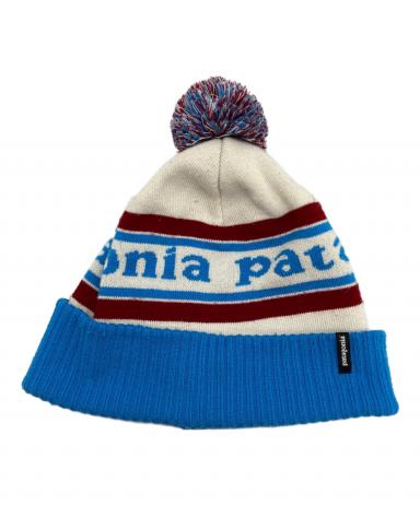 中古・古着通販】Patagonia (パタゴニア) ニット帽 ブルー×ホワイト