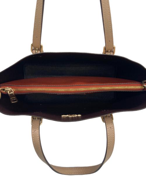 COACH（コーチ）COACH (コーチ) 2WAYバッグ ベージュの古着・服飾アイテム