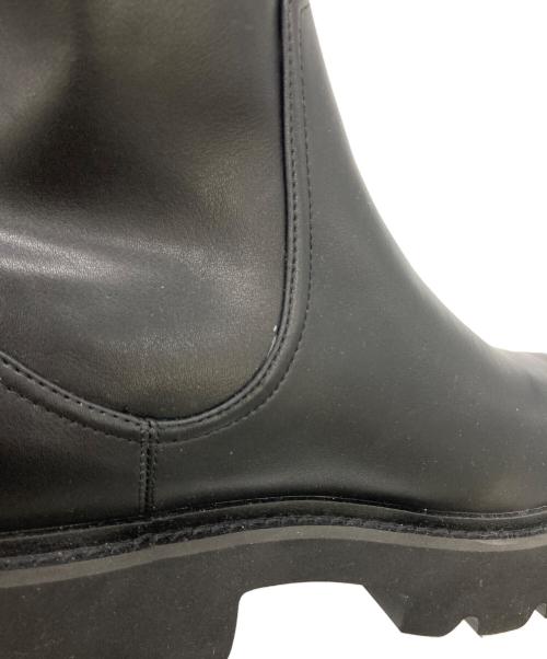 CHARLES & KEITH（チャールズアンドキース）CHARLES & KEITH (チャールズ＆キース) サイドジップ アンクルブーツ ブラック サイズ:39の古着・服飾アイテム