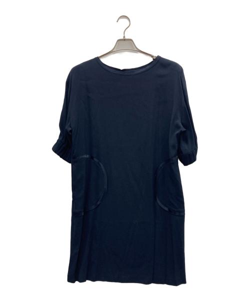 LANVIN en Bleu（ランバンオンブルー）LANVIN en Bleu (ランバンオンブルー) ワンピース ネイビー サイズ:38 未使用品の古着・服飾アイテム