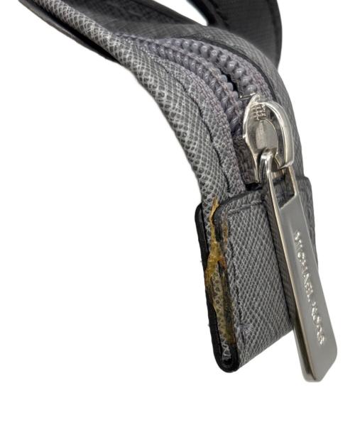 MICHAEL KORS（マイケルコース）MICHAEL KORS (マイケルコース) 2WAYバッグ グレー×ブラックの古着・服飾アイテム