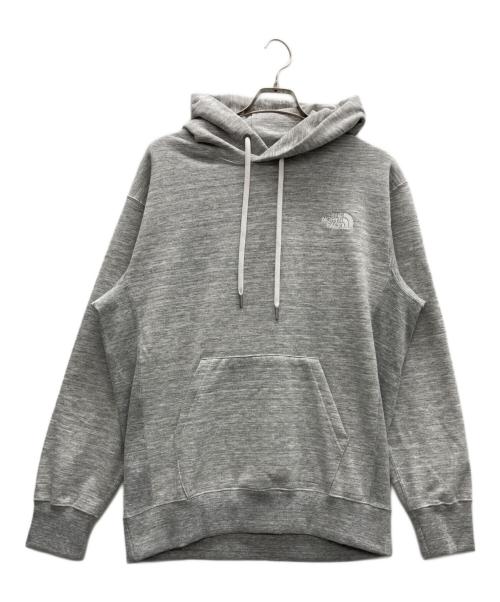 THE NORTH FACE（ザ ノース フェイス）THE NORTH FACE (ザ ノース フェイス) スクエアロゴフーディ ライトグレー サイズ:XLの古着・服飾アイテム