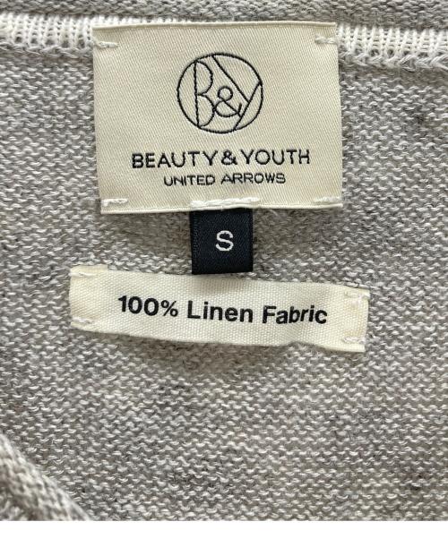 BEAUTY&YOUTH（ビューティーアンドユース）BEAUTY&YOUTH (ビューティーアンドユース) カットソー ベージュ サイズ:Sの古着・服飾アイテム