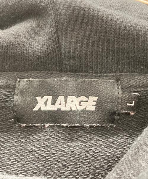 X-LARGE（エクストララージ）X-LARGE (エクストララージ) プルオーバーパーカー ブラック サイズ:Lの古着・服飾アイテム