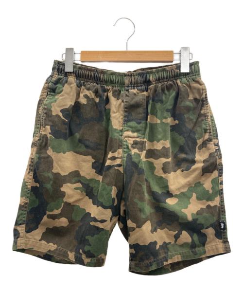 stussy（ステューシー）stussy (ステューシー) ハーフパンツ オリーブ サイズ:Sの古着・服飾アイテム