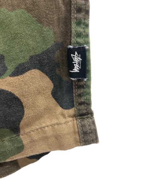 stussy（ステューシー）stussy (ステューシー) ハーフパンツ オリーブ サイズ:Sの古着・服飾アイテム