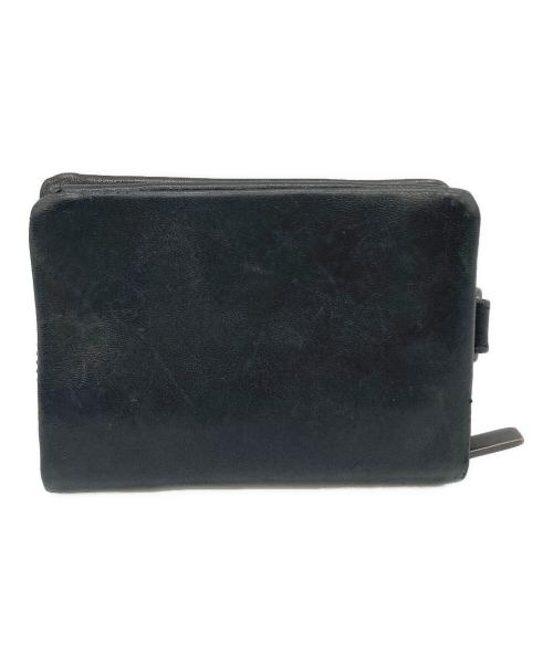 PATRICK STEPHAN（パトリックステファン）PATRICK STEPHAN (パトリックステファン) 2つ折り財布 ブラックの古着・服飾アイテム