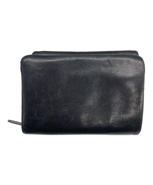 PATRICK STEPHAN（パトリックステファン）PATRICK STEPHAN (パトリックステファン) 2つ折り財布 ブラックの古着・服飾アイテム