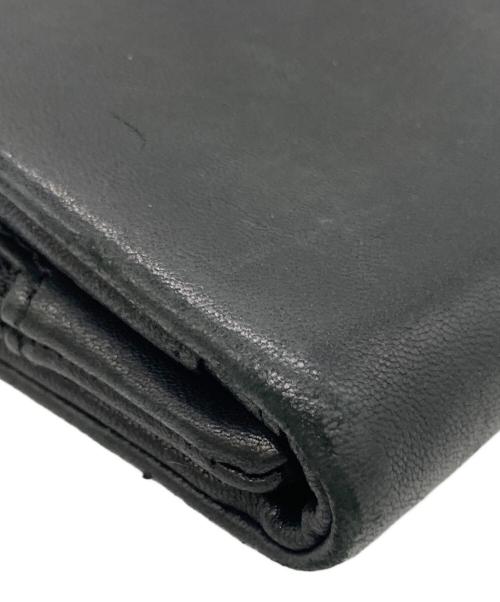 PATRICK STEPHAN（パトリックステファン）PATRICK STEPHAN (パトリックステファン) 2つ折り財布 ブラックの古着・服飾アイテム