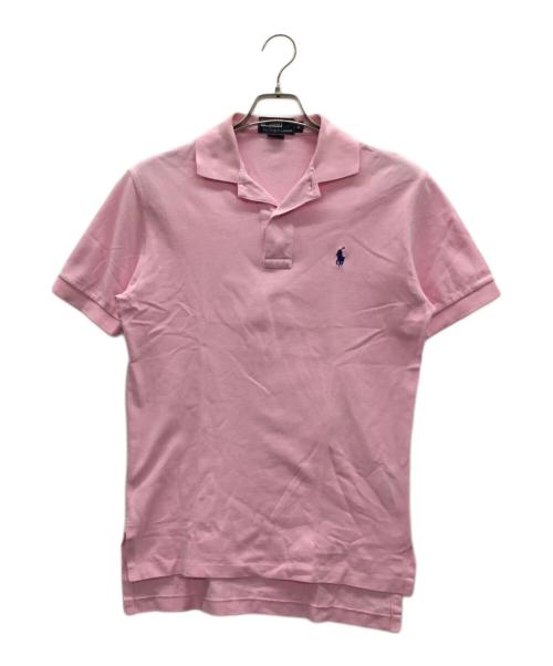 POLO RALPH LAUREN（ポロ・ラルフローレン）POLO RALPH LAUREN (ポロ・ラルフローレン) 半袖ポロシャツ ピンク サイズ:Sの古着・服飾アイテム