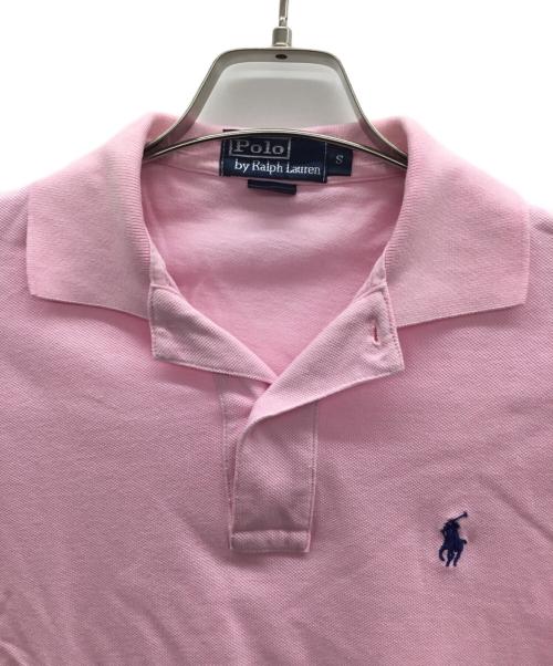 POLO RALPH LAUREN（ポロ・ラルフローレン）POLO RALPH LAUREN (ポロ・ラルフローレン) 半袖ポロシャツ ピンク サイズ:Sの古着・服飾アイテム