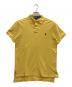 POLO RALPH LAUREN（ポロ・ラルフローレン）の古着「半袖ポロシャツ」｜イエロー