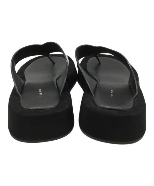 THE ROW（ザ ロウ）THE ROW (ザ ロウ) スエードサンダル ブラック サイズ:40の古着・服飾アイテム