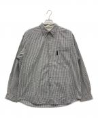 Columbiaコロンビア）の古着「チェックシャツ」｜ブラック×ホワイト