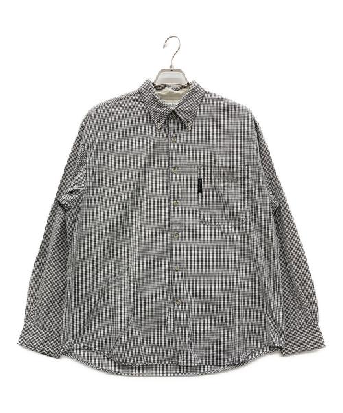 Columbia（コロンビア）Columbia (コロンビア) チェックシャツ ブラック×ホワイト サイズ:Lの古着・服飾アイテム