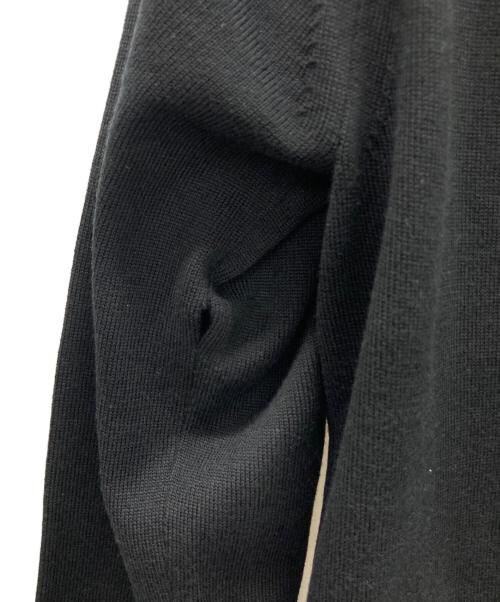 ESTNATION（エストネーション）ESTNATION (エストネーション) ウールニット ブラック サイズ:Lの古着・服飾アイテム