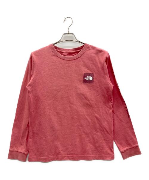THE NORTH FACE（ザ ノース フェイス）THE NORTH FACE (ザ ノース フェイス) ロングスリーブカットソー ピンク サイズ:XLの古着・服飾アイテム