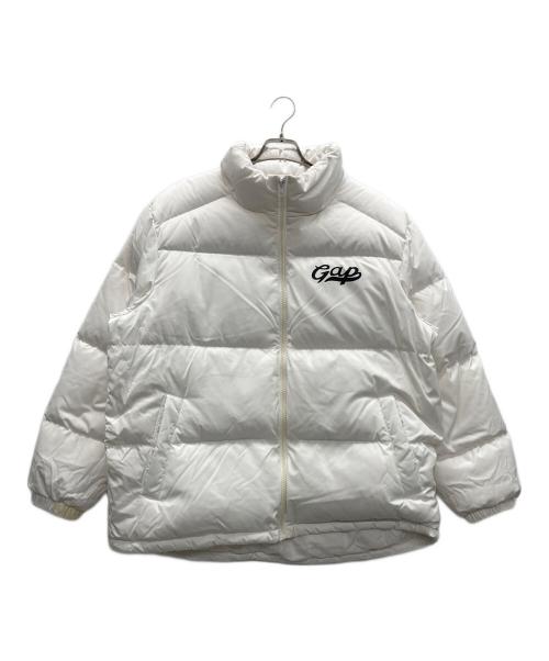 GAP（ギャップ）GAP (ギャップ) ダウンジャケット ホワイト サイズ:Lの古着・服飾アイテム
