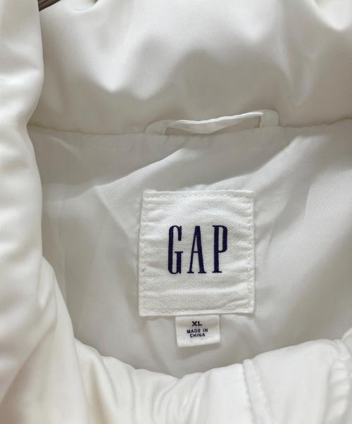 GAP（ギャップ）GAP (ギャップ) ダウンジャケット ホワイト サイズ:XLの古着・服飾アイテム