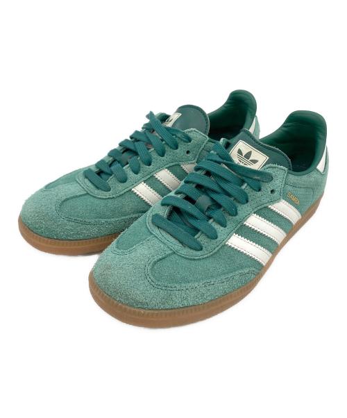 adidas（アディダス）adidas (アディダス) SAMBA OG グリーン サイズ:24の古着・服飾アイテム