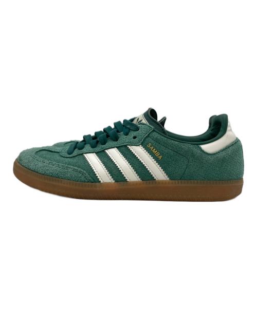 adidas（アディダス）adidas (アディダス) SAMBA OG グリーン サイズ:24の古着・服飾アイテム