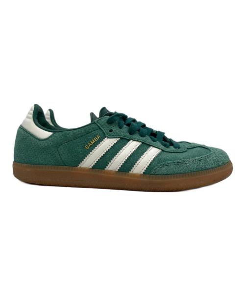 adidas（アディダス）adidas (アディダス) SAMBA OG グリーン サイズ:24の古着・服飾アイテム