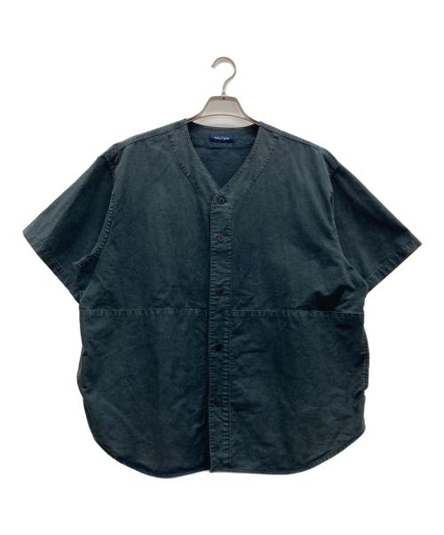 NAUTICA（ノーティカ）NAUTICA (ノーティカ) ベースボールシャツ ブルー サイズ:Mの古着・服飾アイテム