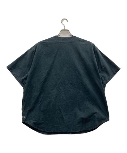 NAUTICA（ノーティカ）NAUTICA (ノーティカ) ベースボールシャツ ブルー サイズ:Mの古着・服飾アイテム