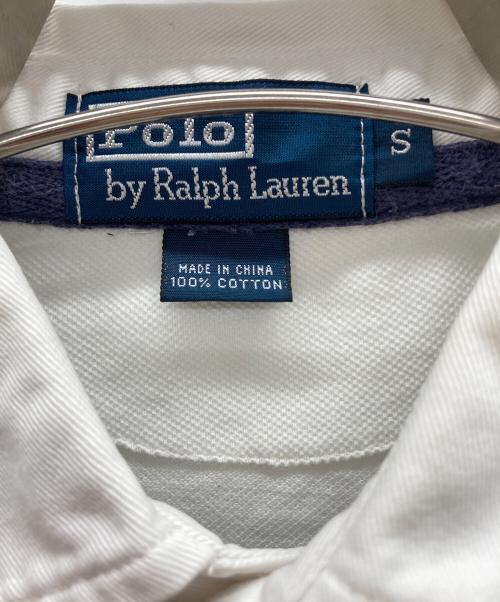 POLO RALPH LAUREN（ポロ・ラルフローレン）POLO RALPH LAUREN (ポロ・ラルフローレン) 半袖ポロシャツ ホワイト サイズ:Sの古着・服飾アイテム