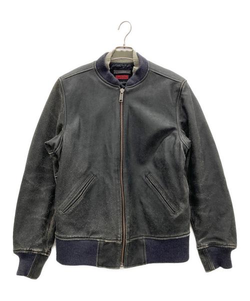 JOHNBULL（ジョンブル）JOHNBULL (ジョンブル) レザージャケット ブラック サイズ:Lの古着・服飾アイテム