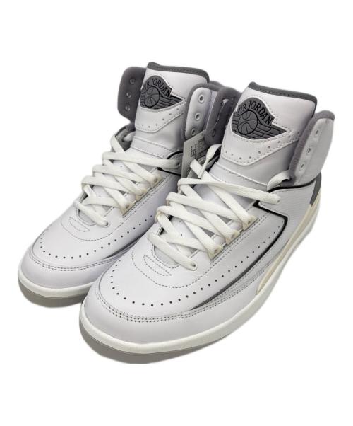 NIKE（ナイキ）NIKE (ナイキ) AIR JORDAN2 ホワイト×グレー サイズ:27の古着・服飾アイテム