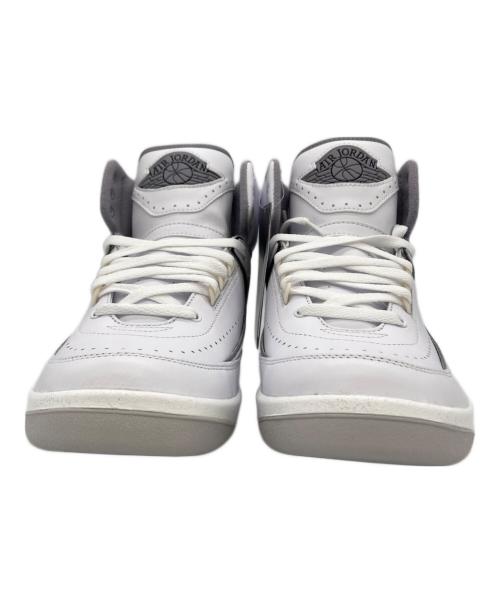 NIKE（ナイキ）NIKE (ナイキ) AIR JORDAN2 ホワイト×グレー サイズ:27の古着・服飾アイテム