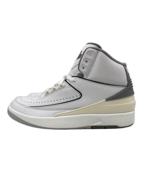 NIKE（ナイキ）NIKE (ナイキ) AIR JORDAN2 ホワイト×グレー サイズ:27の古着・服飾アイテム