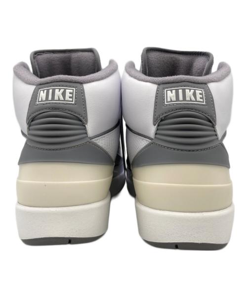 NIKE（ナイキ）NIKE (ナイキ) AIR JORDAN2 ホワイト×グレー サイズ:27の古着・服飾アイテム