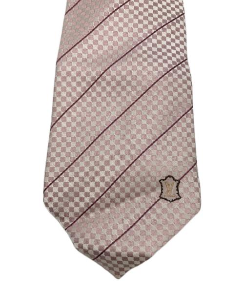 LOUIS VUITTON（ルイ ヴィトン）LOUIS VUITTON (ルイ ヴィトン) ネクタイ ピンク サイズ:表記無しの古着・服飾アイテム