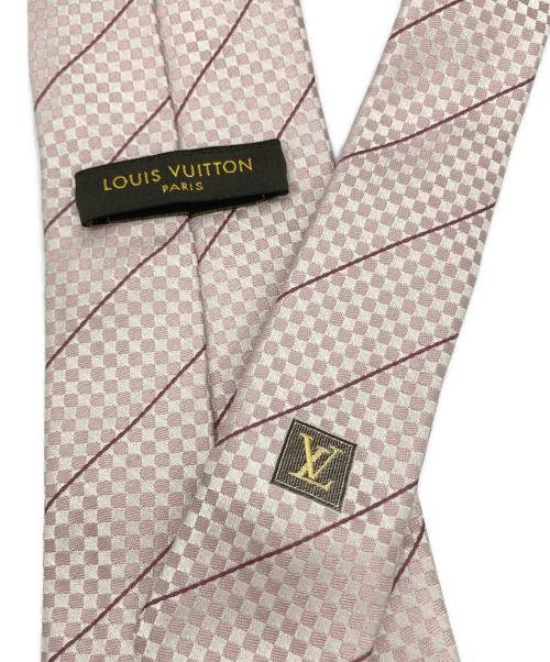 LOUIS VUITTON（ルイ ヴィトン）LOUIS VUITTON (ルイ ヴィトン) ネクタイ ピンク サイズ:表記無しの古着・服飾アイテム