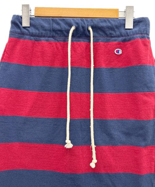 Champion（チャンピオン）Champion (チャンピオン) スカート レッド×ネイビー サイズ:Lの古着・服飾アイテム