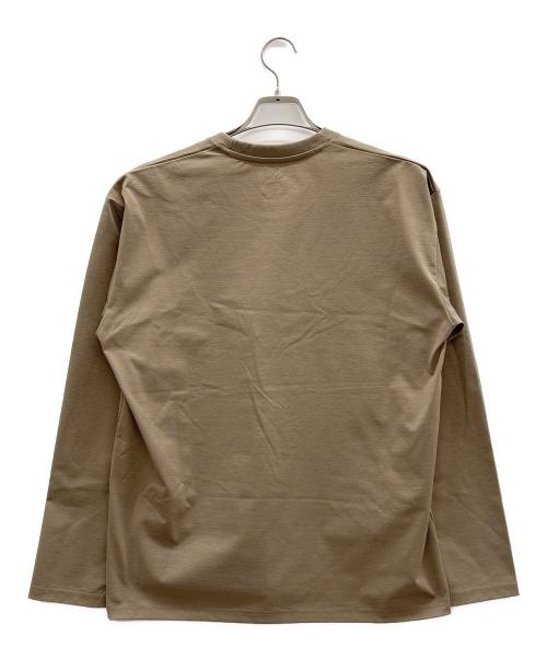 THE NORTH FACE（ザ ノース フェイス）THE NORTH FACE (ザ ノース フェイス) ロングスリーブカットソー ブラウン サイズ:Lの古着・服飾アイテム
