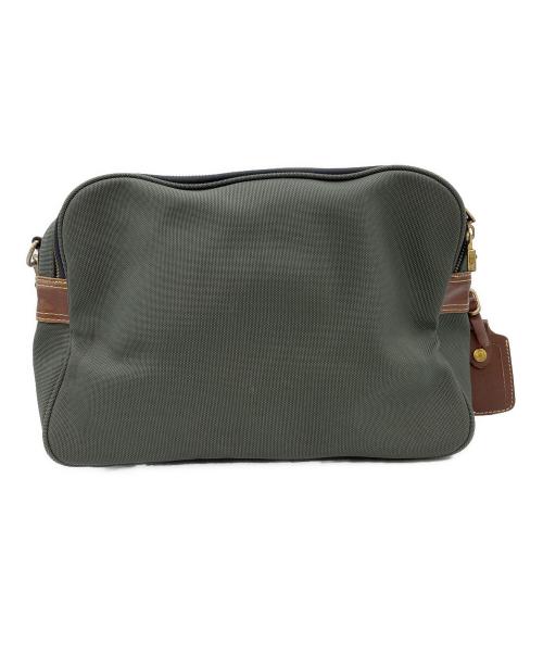 Samsonite（サムソナイト）Samsonite (サムソナイト) ショルダーバッグ グリーン×ブラウンの古着・服飾アイテム