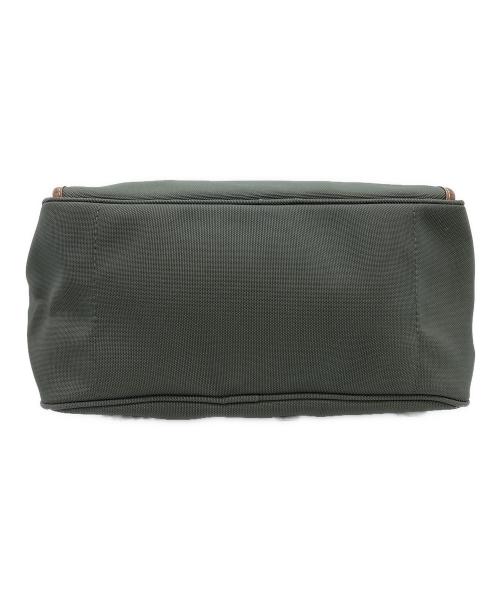 Samsonite（サムソナイト）Samsonite (サムソナイト) ショルダーバッグ グリーン×ブラウンの古着・服飾アイテム