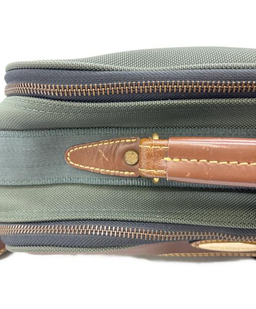 Samsonite（サムソナイト）Samsonite (サムソナイト) ショルダーバッグ グリーン×ブラウンの古着・服飾アイテム