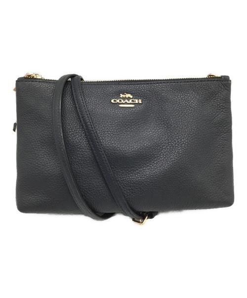 COACH（コーチ）COACH (コーチ) ショルダーバッグ ネイビーの古着・服飾アイテム
