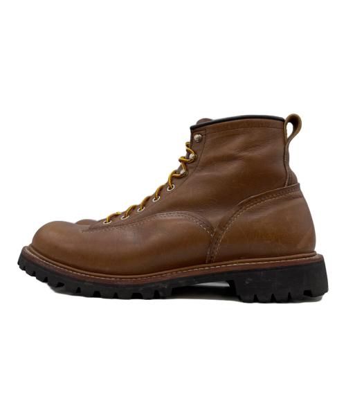 RED WING（レッドウィング）RED WING (レッドウィング) ラインマンブーツ ブラウン サイズ:27の古着・服飾アイテム