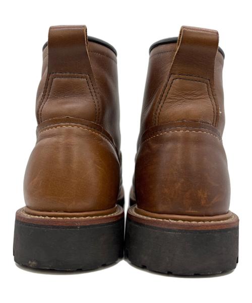 RED WING（レッドウィング）RED WING (レッドウィング) ラインマンブーツ ブラウン サイズ:27の古着・服飾アイテム