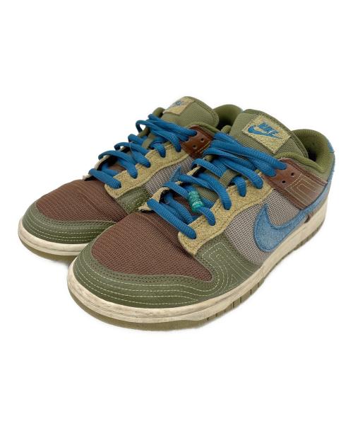 NIKE（ナイキ）NIKE (ナイキ) DUNK LOW NH グリーン×ブラウン サイズ:28の古着・服飾アイテム