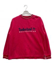 Timberland（ティンバーランド）の古着「スウェット」｜レッド